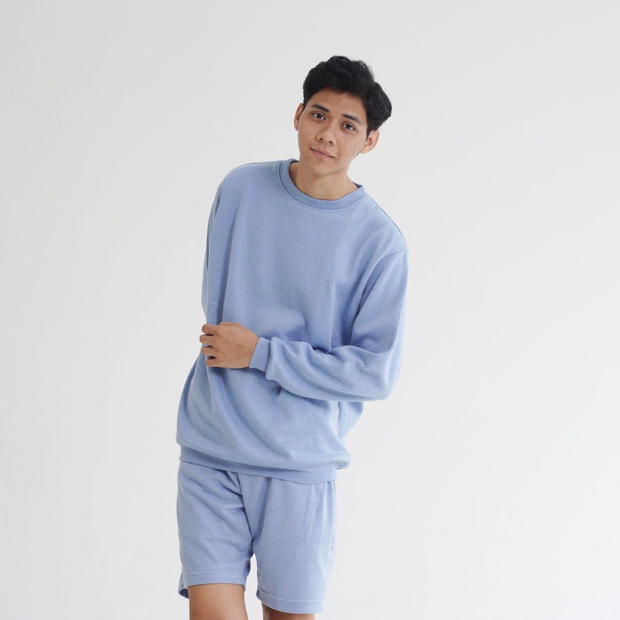 HOODIE GOODIE Short Pants Dusty Blue