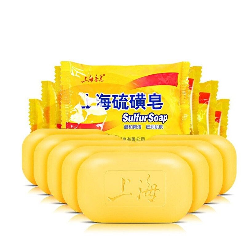 Shanghai Liu Huang Zao - Sulfur Soap 85g 上海 硫磺皂