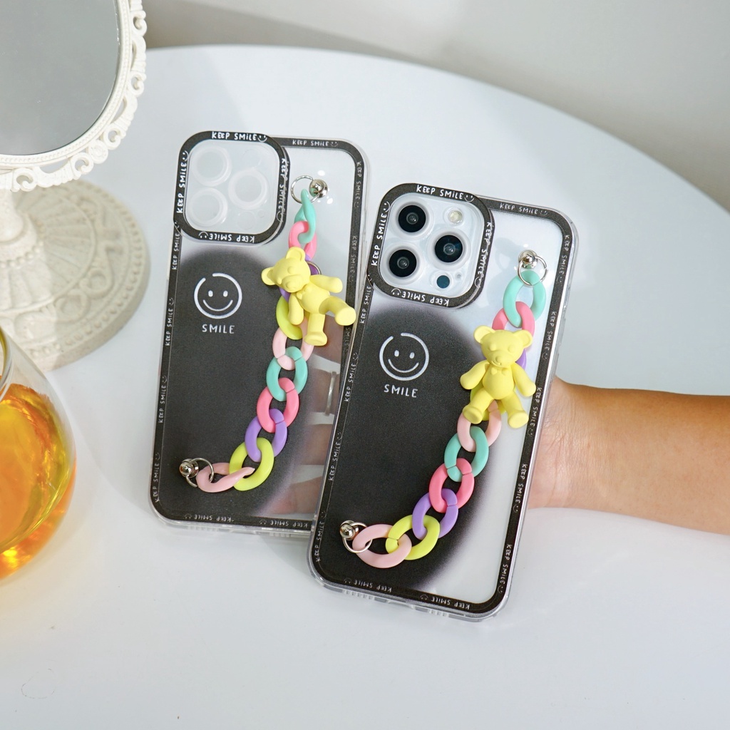 [PTP6+BEAR] Softcase Transparant Motif For VIVO Y02 2022 Y02S Y16 2022 Y22 2022 Y35 2022 Y75 5G V23 5G V23E V21 5G V21 4G V20 V20 SE Y12 Y15 Y17 Y15S Y12S Y20 Y21S Y21 Y33S Y33T Y30 Y50 Y51 2020 Y53 Y91 Y93 Y95 Y91C V9 Y85 Y71| CASE ALL TYPE HP