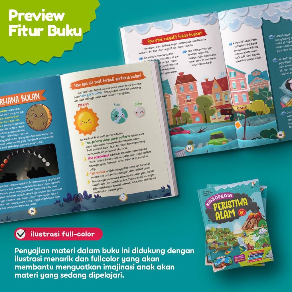 

RB KIDZOPEDIA PERISTIWA ALAM semesta hewan dan tumbuhan keajaiban tubuh manusia energi cahaya