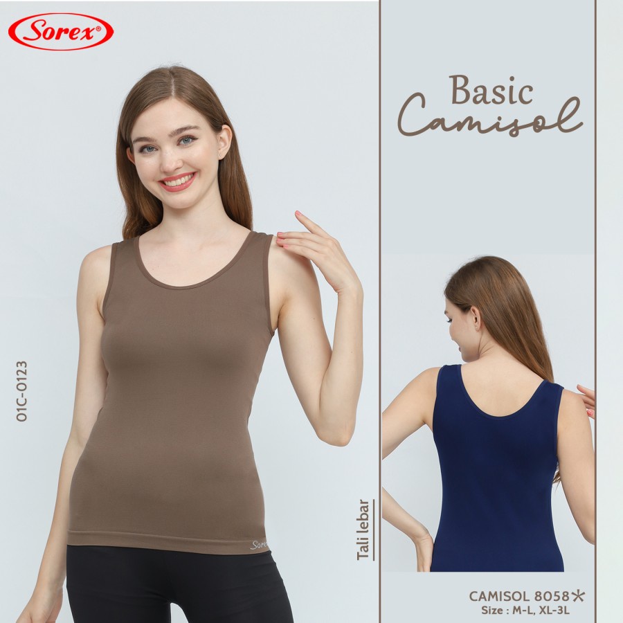 Camisol Tanktop Wanita Sorex 8058