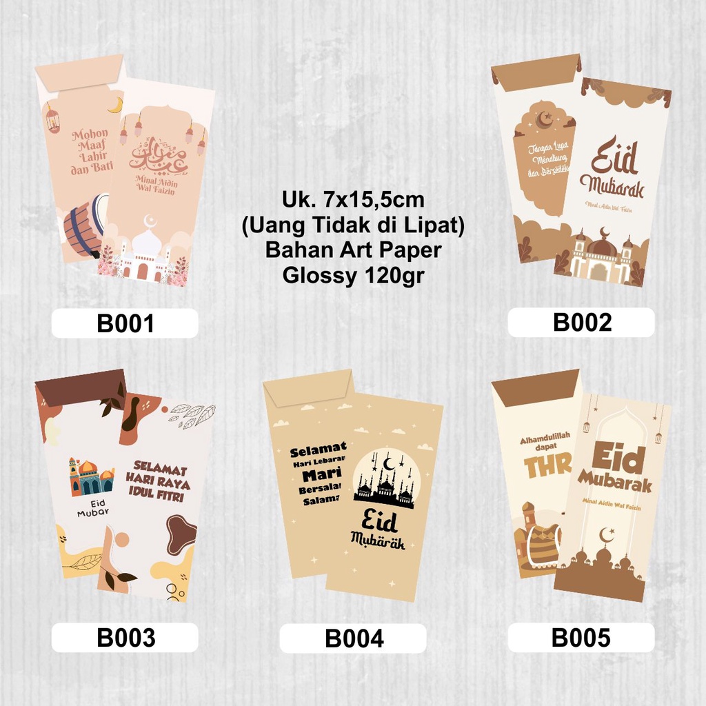 

AMPLOP LEBARAN IDUL FITRI PREMIUM/PANJANG/BAHAN GLOSSY TEBAL TERBARU 2023