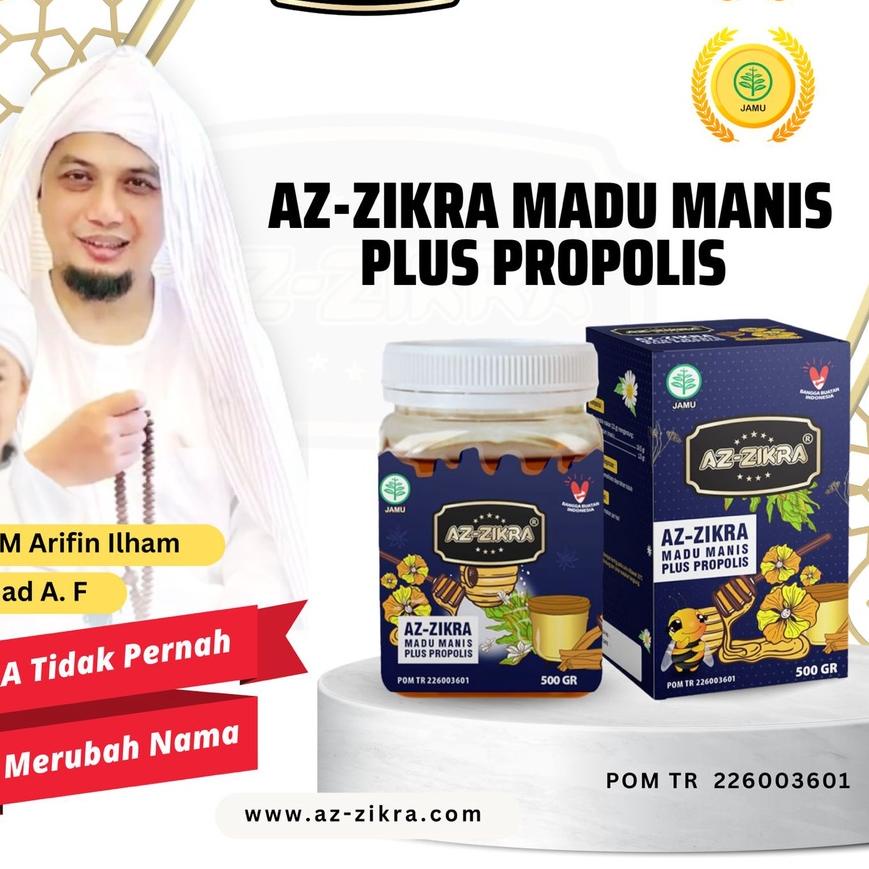 

☑ Azzikra Hutan Super / Azzikra Manis plus propolis 500gr Asli ✴