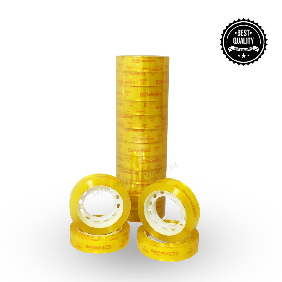 

SMART Selotip Bening Kecil 10pcs / Isolasi Stationary Smart 12mm x 10 Yard