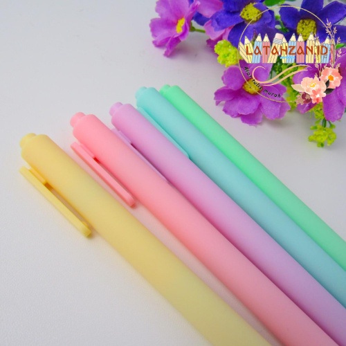 

Pulpen Model Cetek Warna Pastel Mirip Makaron Lucu Bisa Cod Murah Pena Gel