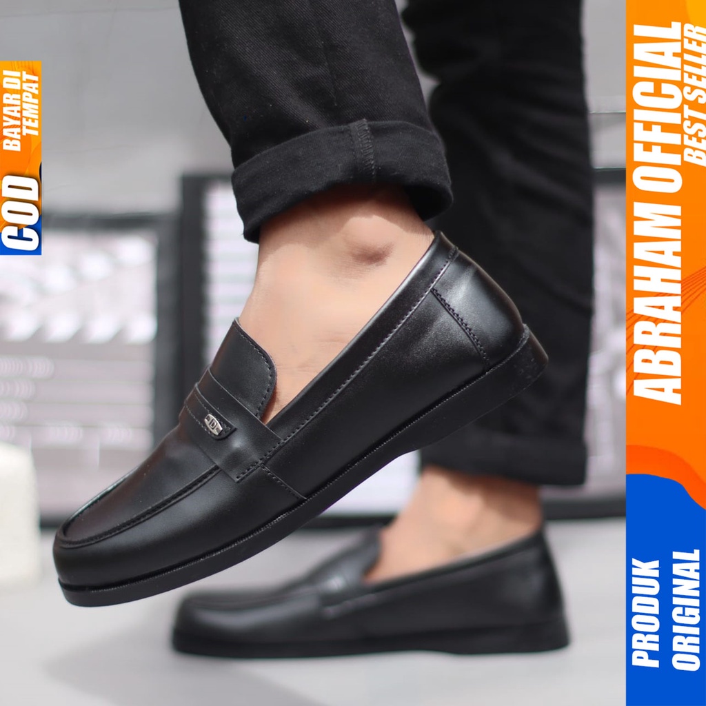 Abraham Dts - Sepatu Formal Pria Casual Pantofel