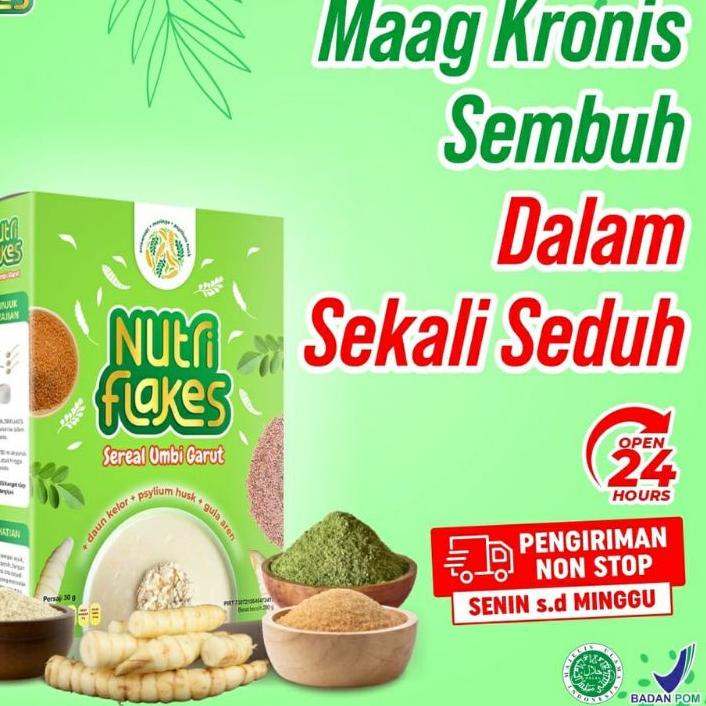 

♙ NUTRIFLAKES Superfood Kaya Penganti Makan Dan Terapi Lambung ☜