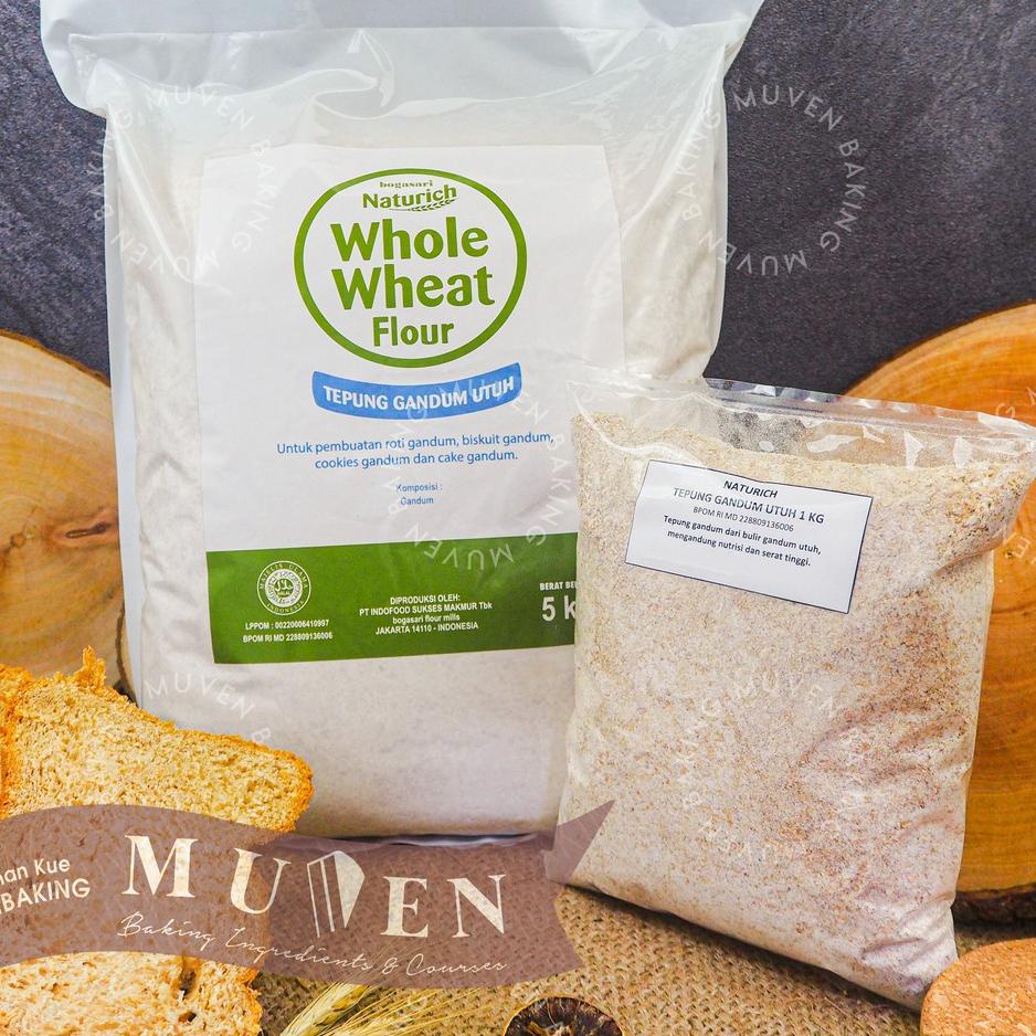

Yang dinanti TEPUNG GANDUM UTUH 1 Kg WHOLE WHEAT FLOUR / NATURICH BOGASARI