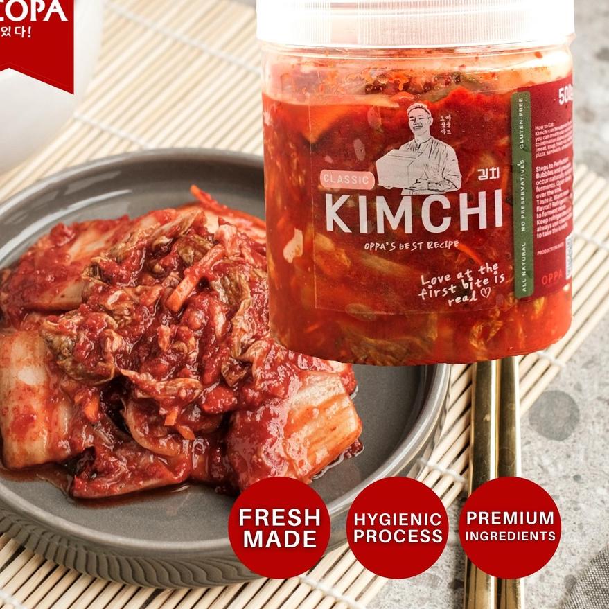 

✰ KYEOPA Classic Kimchi 500G (HALAL) ✿