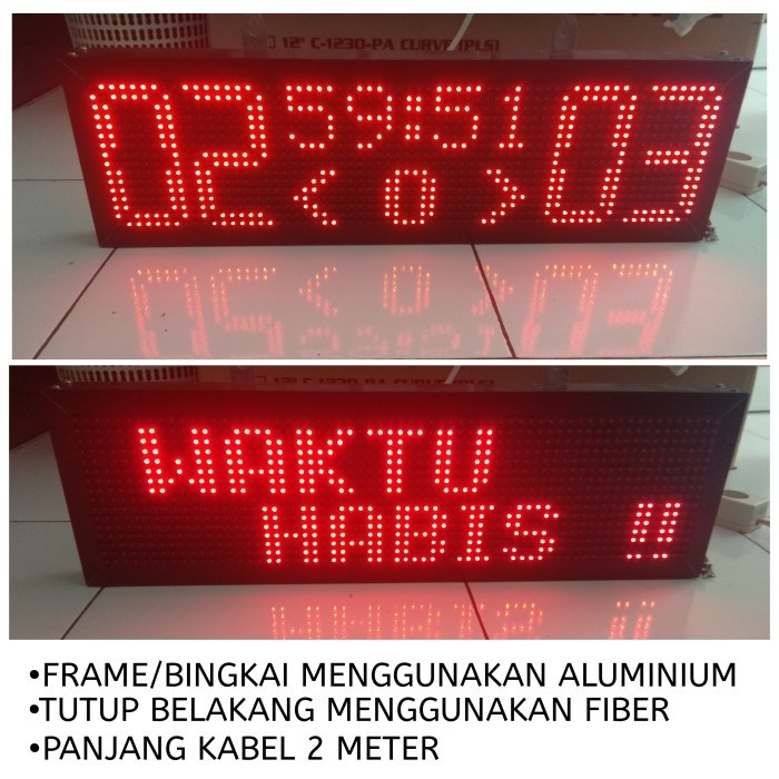 Terlaris Board [Dijual] Skor Futsal Digital Scoreboard Wireless Papan Skor Remot