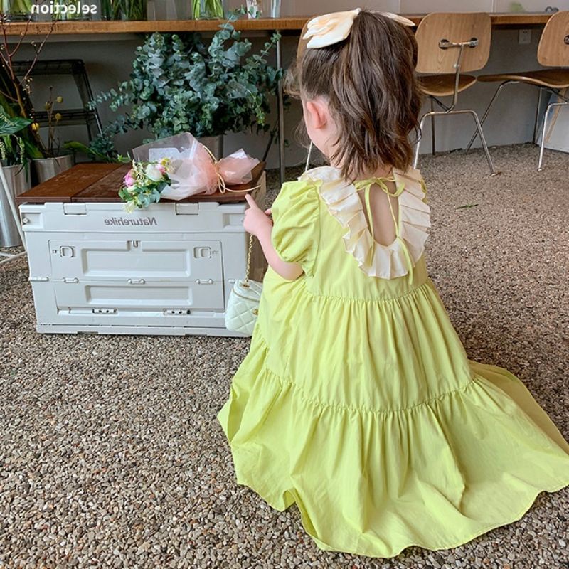 BabyOdette Elliora Dress / Dress Anak Perempuan model Midi