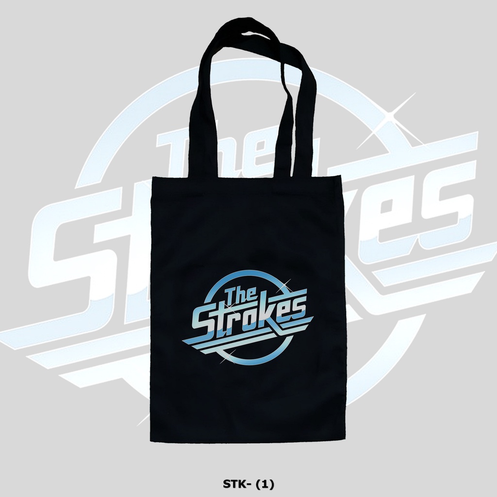 TOTE BAG HITAM - THE STROKES