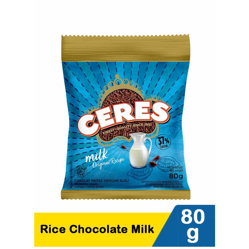 

ceres milk 80g mesis coklat meses