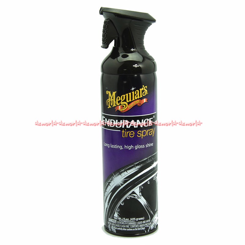 Meguair's Endurance Tire Spray 425ml Long Lasting Spray Meguaiars Semprot Sprai Membersihkan Ban Kendaraan Mobil Motor Endurance Tire Dressing