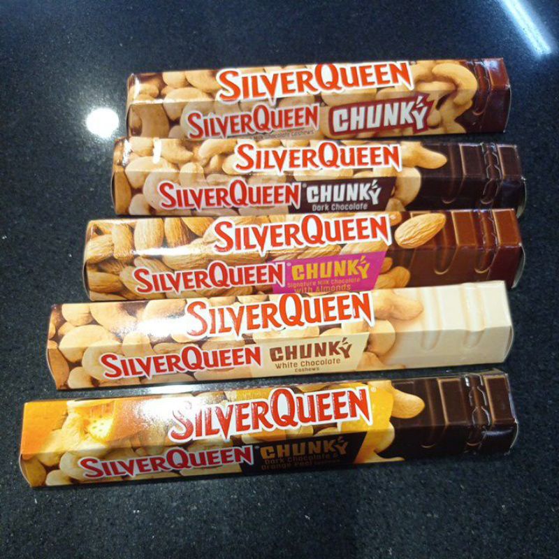 

silver Queen Chunky bar 95gr