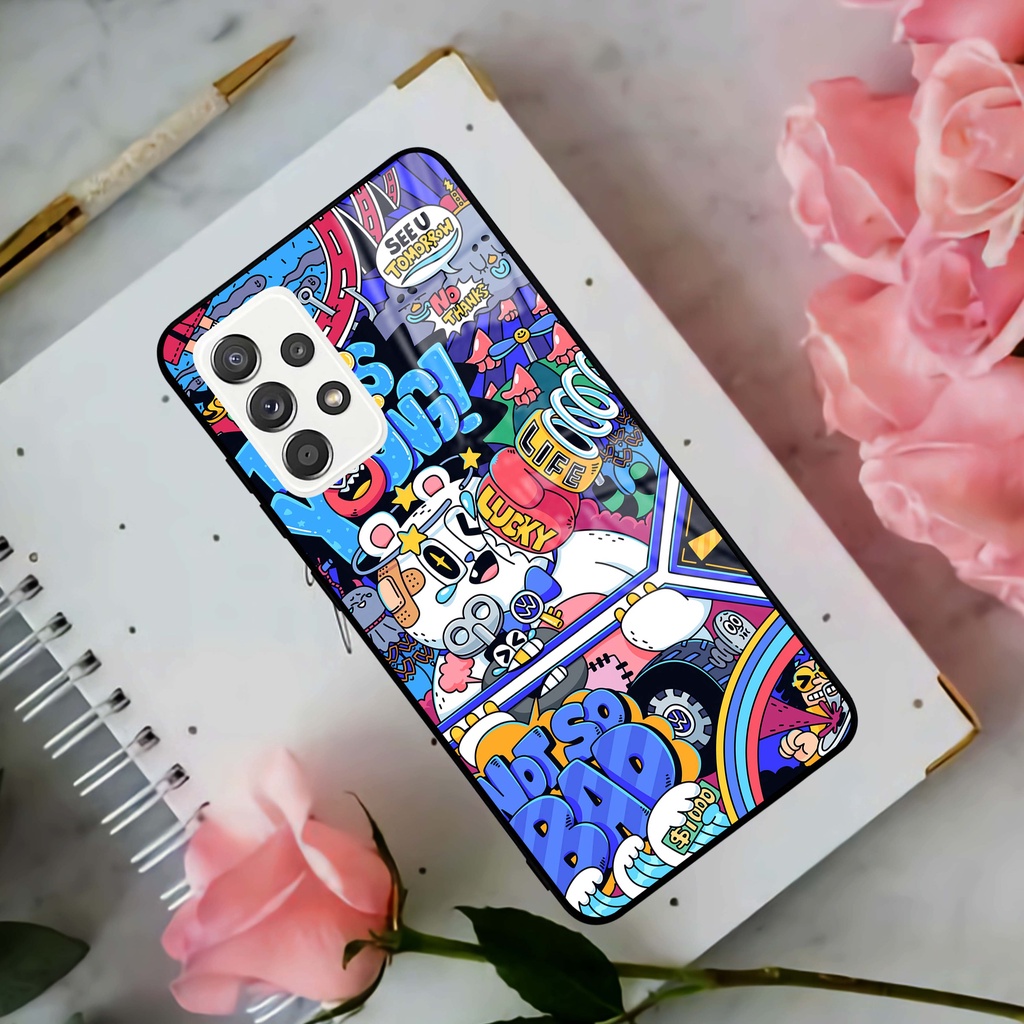 (MT08) Case | Hardcase Kilau Samsung A52 4G | A52 5G | A52S | Casing Hp Samsung | Pelindung Smartpho