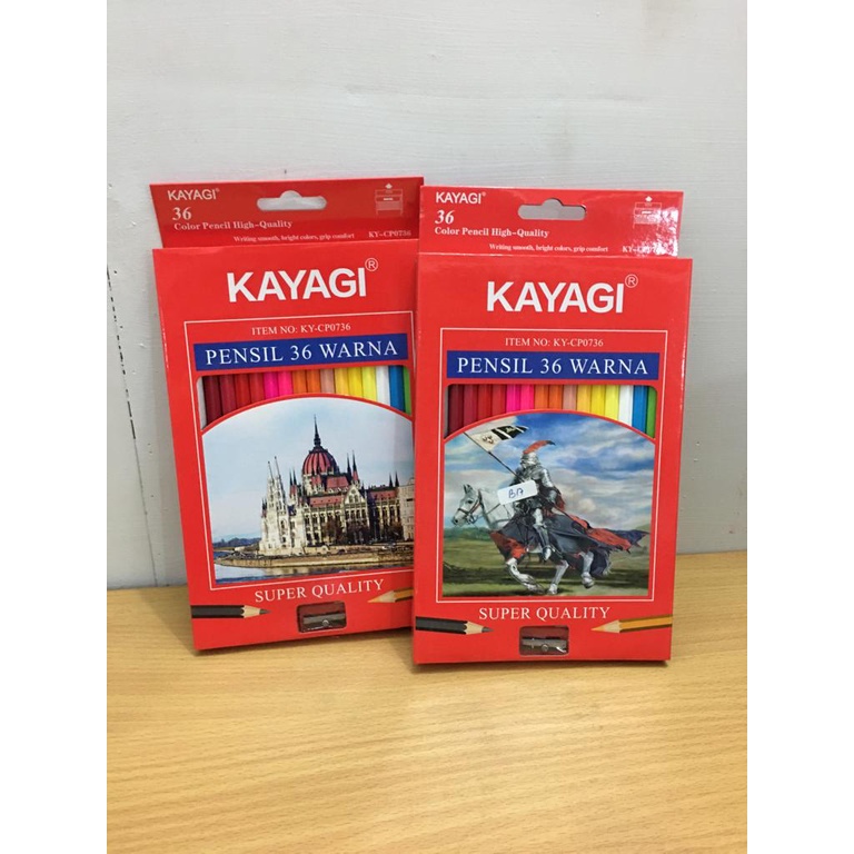

pensil warna KAYAGI panjang CP-0736 + RAUTAN 36 warna