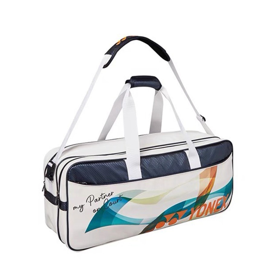 Tas Tenis Badminton Yonex 6R Yonex 6Pk Yonex 6 Pack 219BT005U New White Original