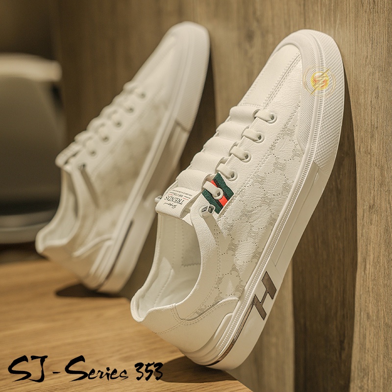 [OOS] Sepatu Sneakers Casual Pria Bisa Formal maupun Non Formal Kualitas Import Premium -353