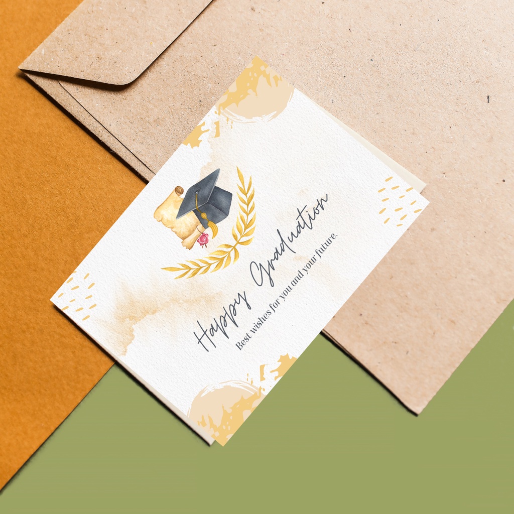 Jual KARTU UCAPAN GRADUATION / GREETING CARD GRADUATION KARTU UCAPAN ...