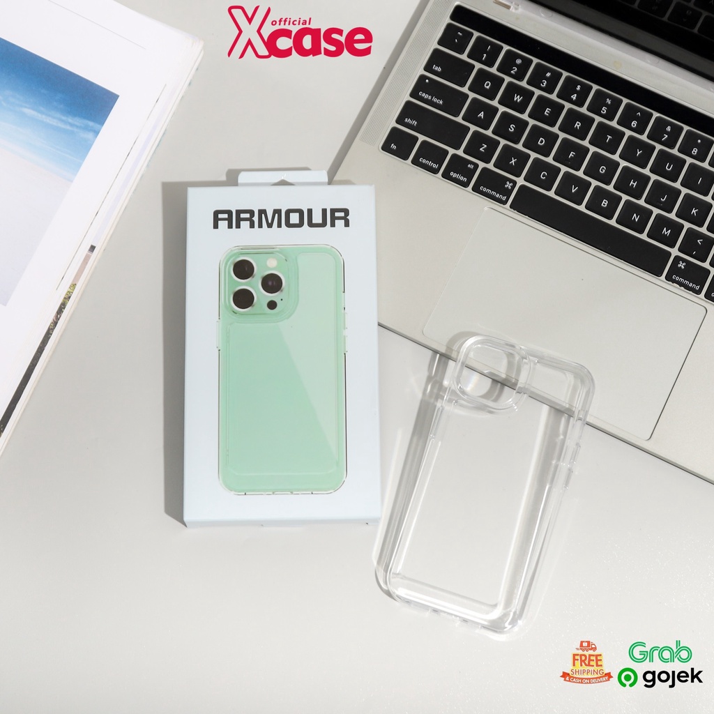 Clear GenSpace Full Cover for iPhone 7 8 PLUS XR X XS Max / 11 Pro Max / 12 Pro Max / 13 Pro Max / 14 Plus Pro Max