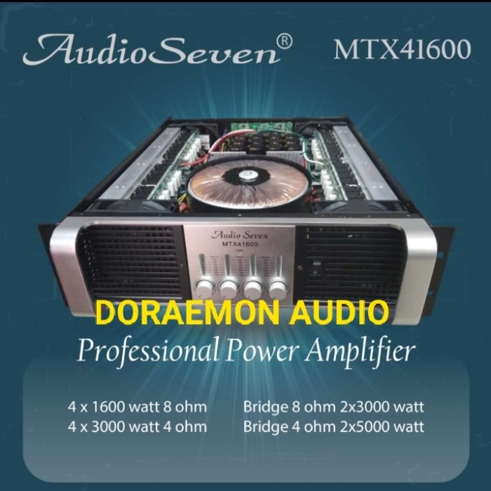 Power Audio Seven Mtx 41600 Original