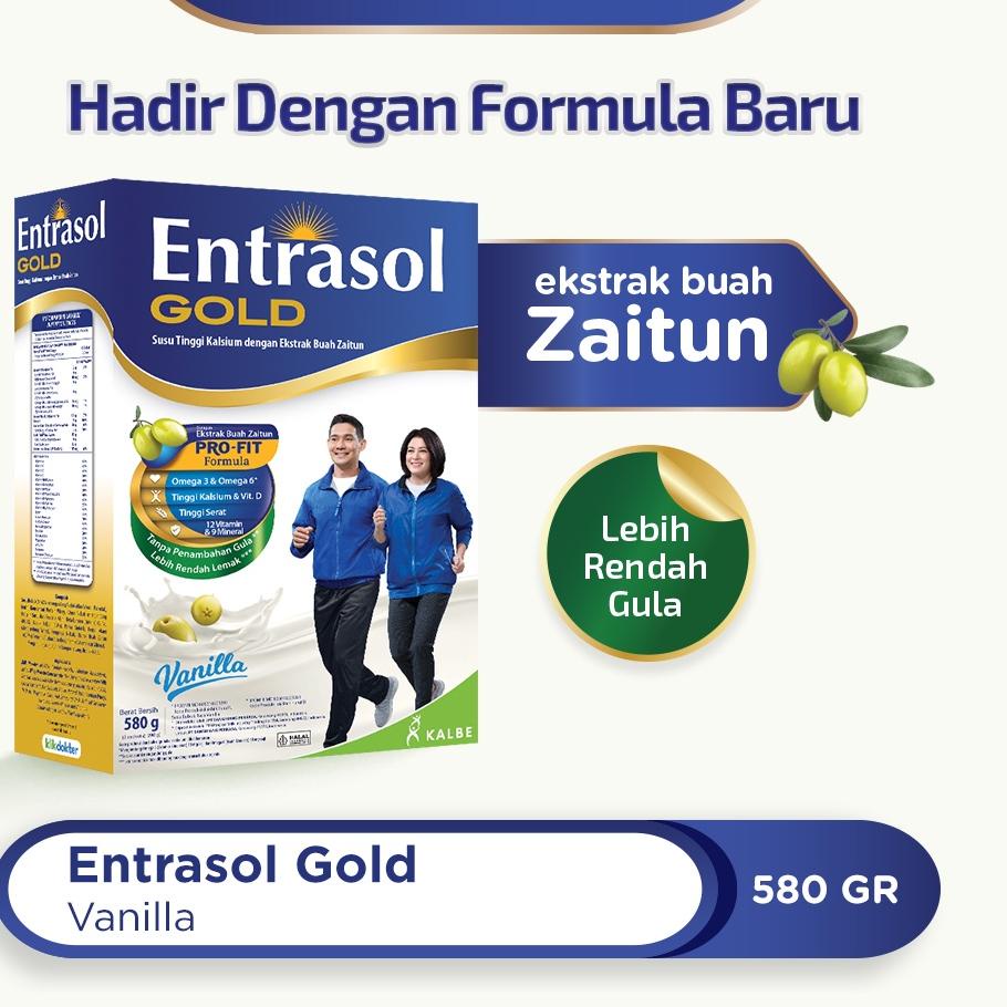 

❂ ENTRASOL GOLD VANILLA 580 G ☝