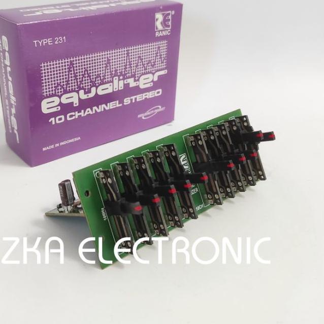 ➲ Kit Equalizer 10 Channel Stereo ♀