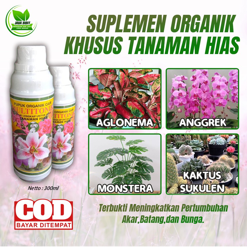 PUPUK TANAMAN HIAS ORGANIK CAIR