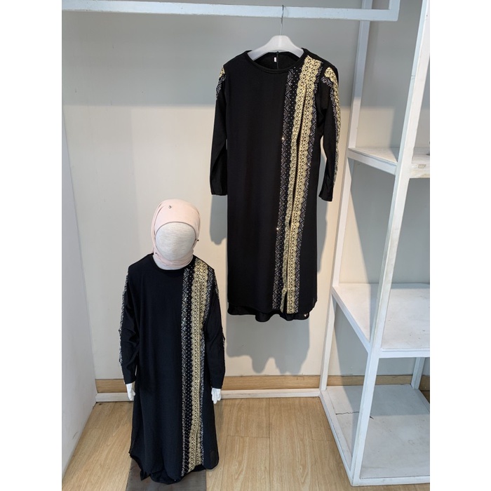 Gamis #1 Abaya anak terbaru / gamis turkey anak kekinian / abaya turkey - M(H7K3) Abaya Saudi Abaya 