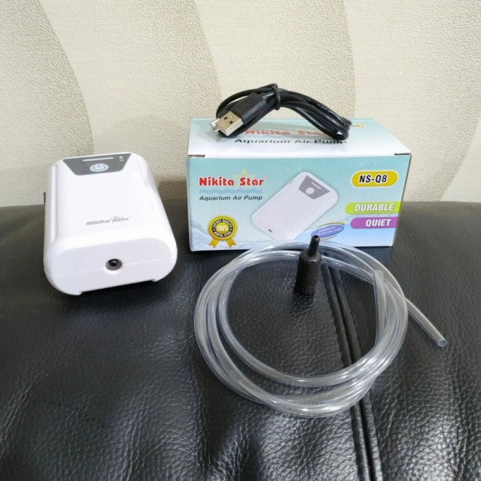 Terlaris Aerator Aerator Ac Dc Aerator Aquarium 1 / 2 Lubang Aerator Usb Silent Nikita