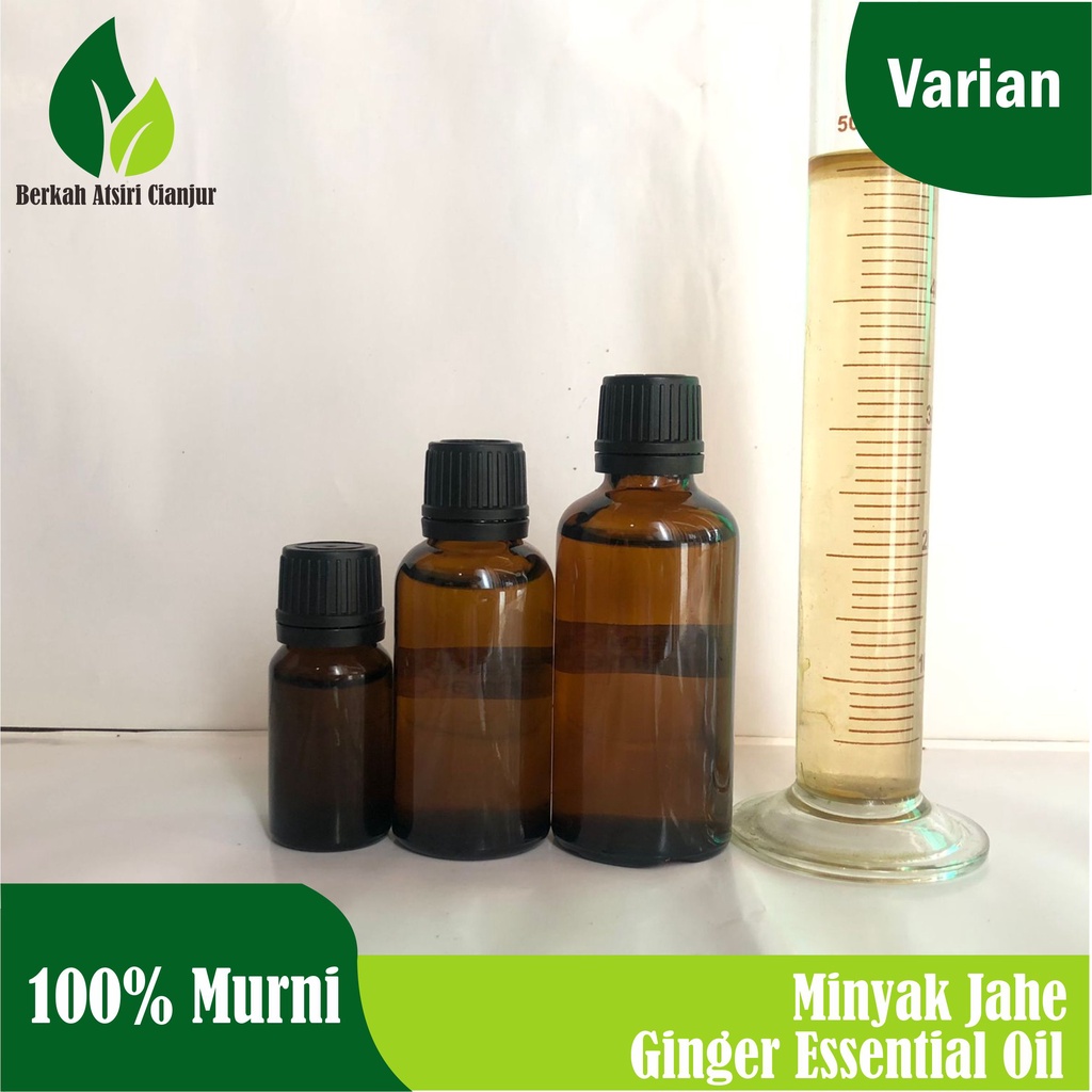 minyak jahe murni penyulingan tanpa campuran ginger oil pure essential therapeutic grade atsiri murni