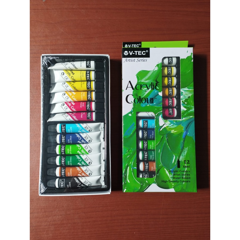 

CAT ACRYLIC 612A 12WARNA/CAT AKRILIK 12 WARNA