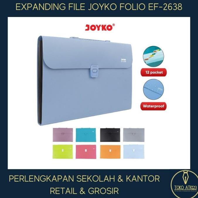 

Terbaru !!! Expanding File Merk Joyko Ef-2638 Ukuran Folio