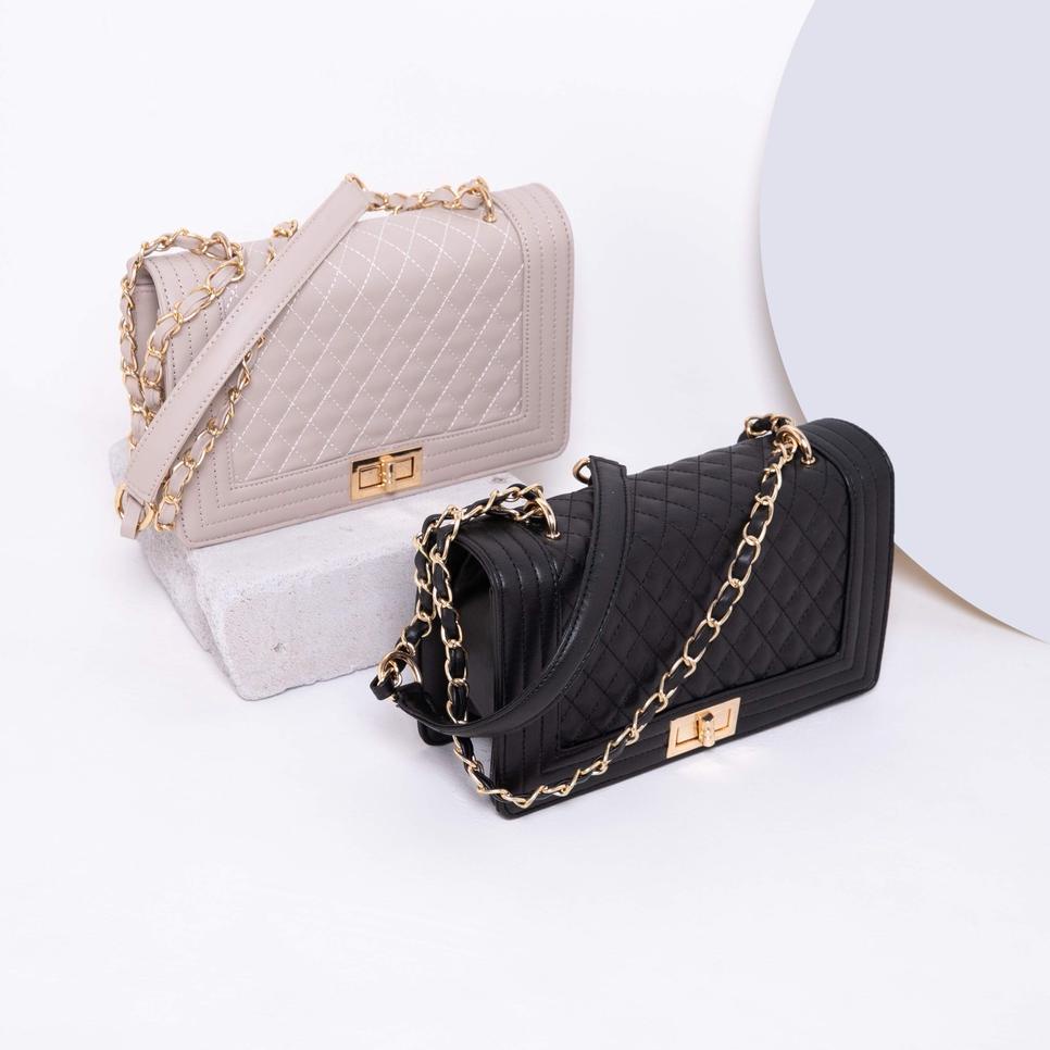 MURAH MERIAH Berrybenka - Tas Bahu Wanita Sofia Marissa Quilted Shoulder Bags