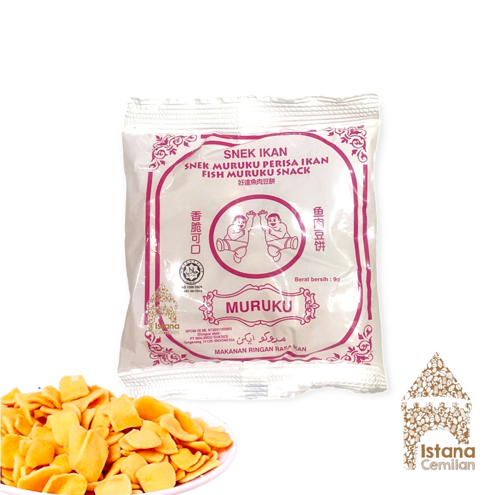 

MURUKU Snek Perisa Ikan Fish Snack Malaysia 9 Gram
