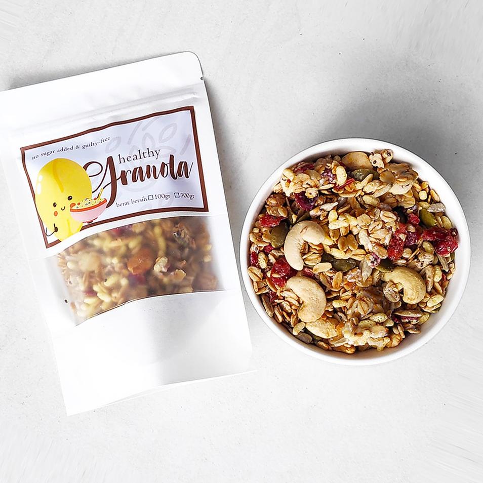 

♣ HEALTHY GRANOLA 300GR / SEREAL / SARAPAN BERGIZI ۩