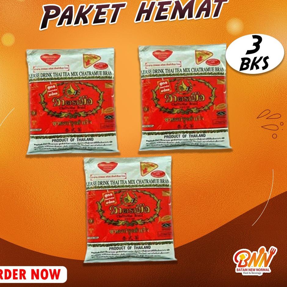 

❀ PAKET HEMAT 3BUNGKUS THAITEA ORIGINAL 400gr ➹