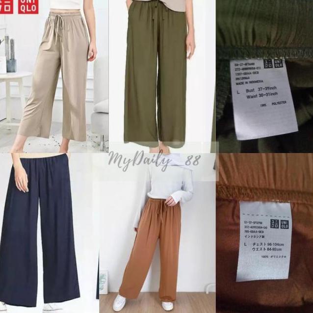 SIAP KIRIM KULOT UNIQLO RELACO (Tag/label UNIQLO)