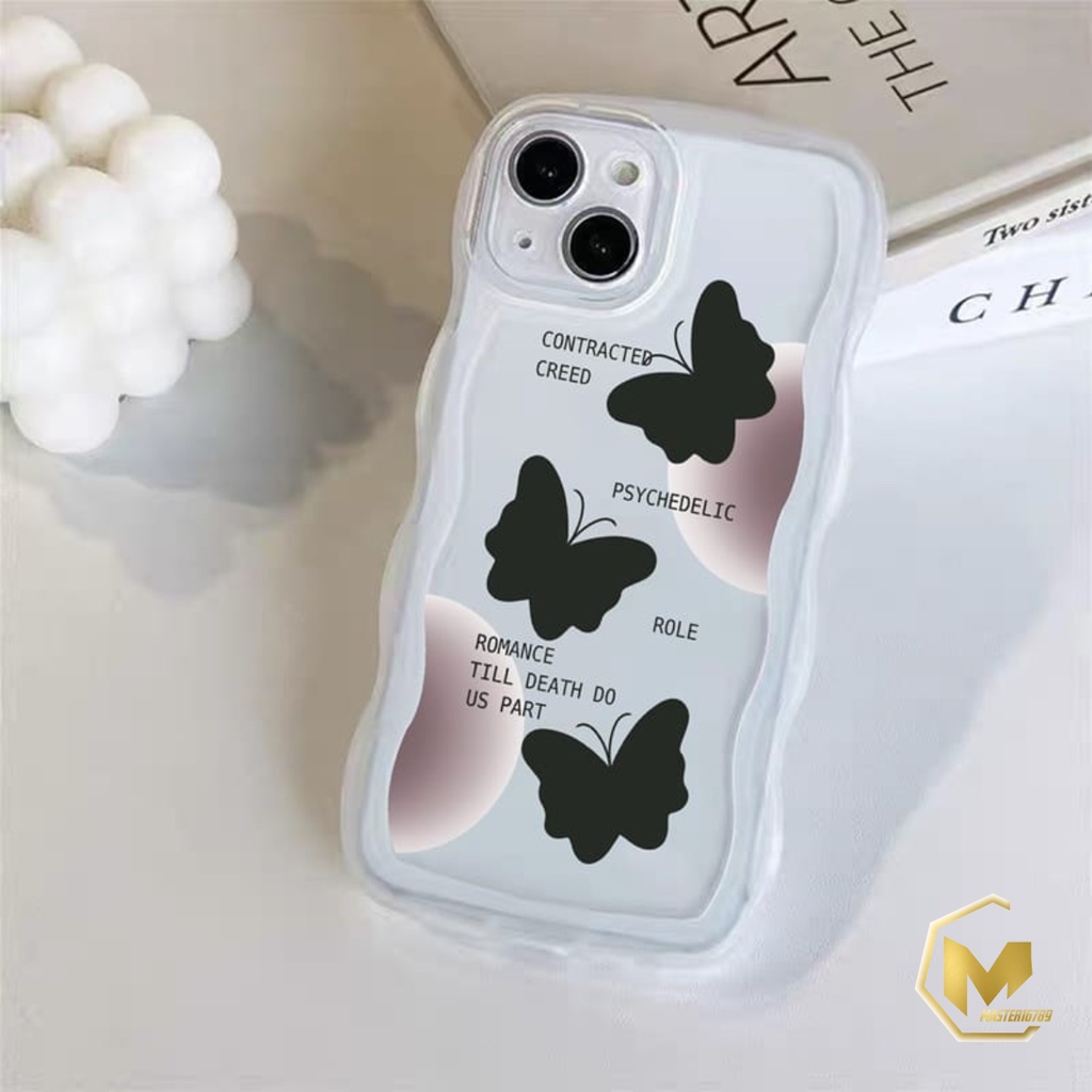 SS144 SOFTCASE SILIKON MOTIF KUPU KUPU HITAM FOR XIAOMI REDMI A1 PLUS 2022 4A 5A 6A 8 8A PRO 9 POCO M2 9A 9C 10A 10 10C C40 NOTE 5A PRIME 8 9 10 11 PRO PLUS 11S 11E POCO M3 M4 M5 X3 PRO NFC MA4052