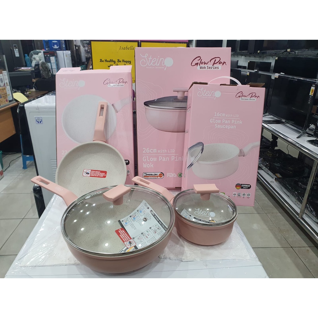 STEIN COOKWARE GLOWPAN PINK