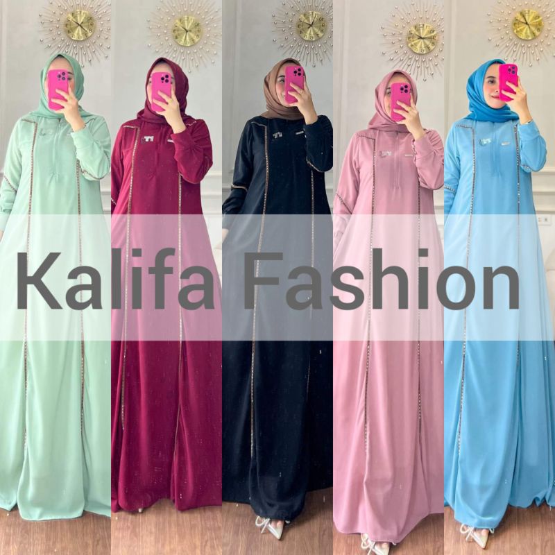 Abaya Meydina by Miss Jasmine M2Y / Gamis Abaya Polos / Gamis Polos / Dress Syar'i / Gamis Syar'i / 