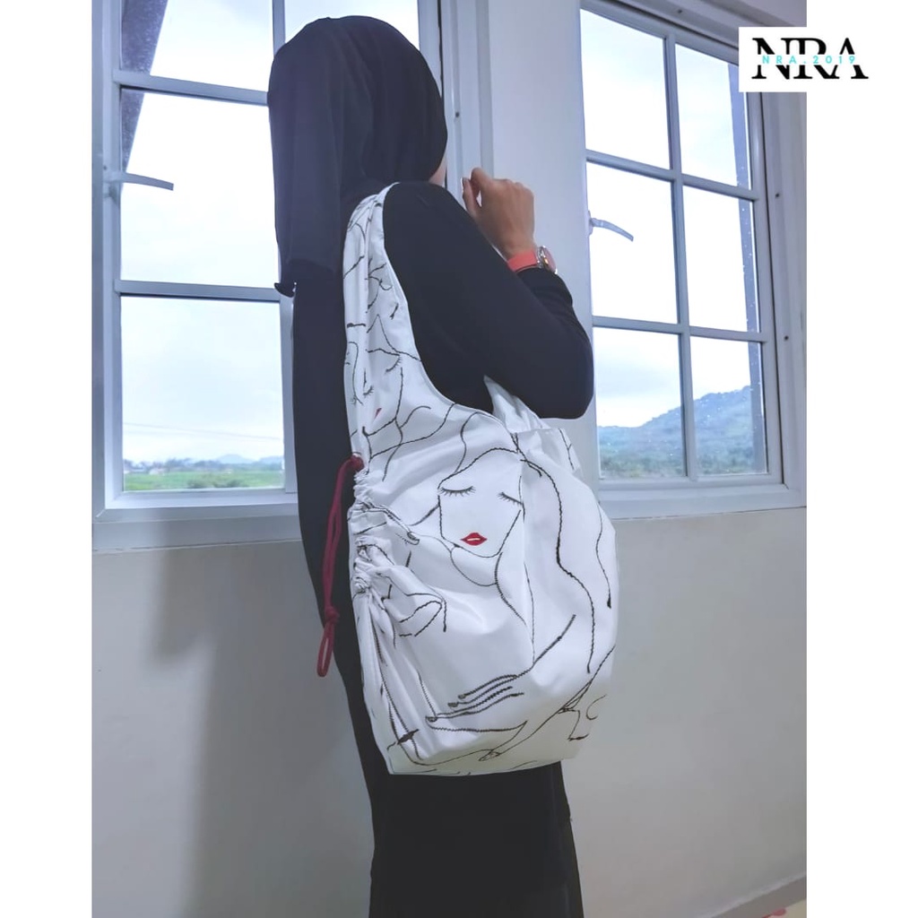 JIHYO| TOTE BAG SERUT | LAPTOP BAG (up to 17inc) | BIG CAPACITY