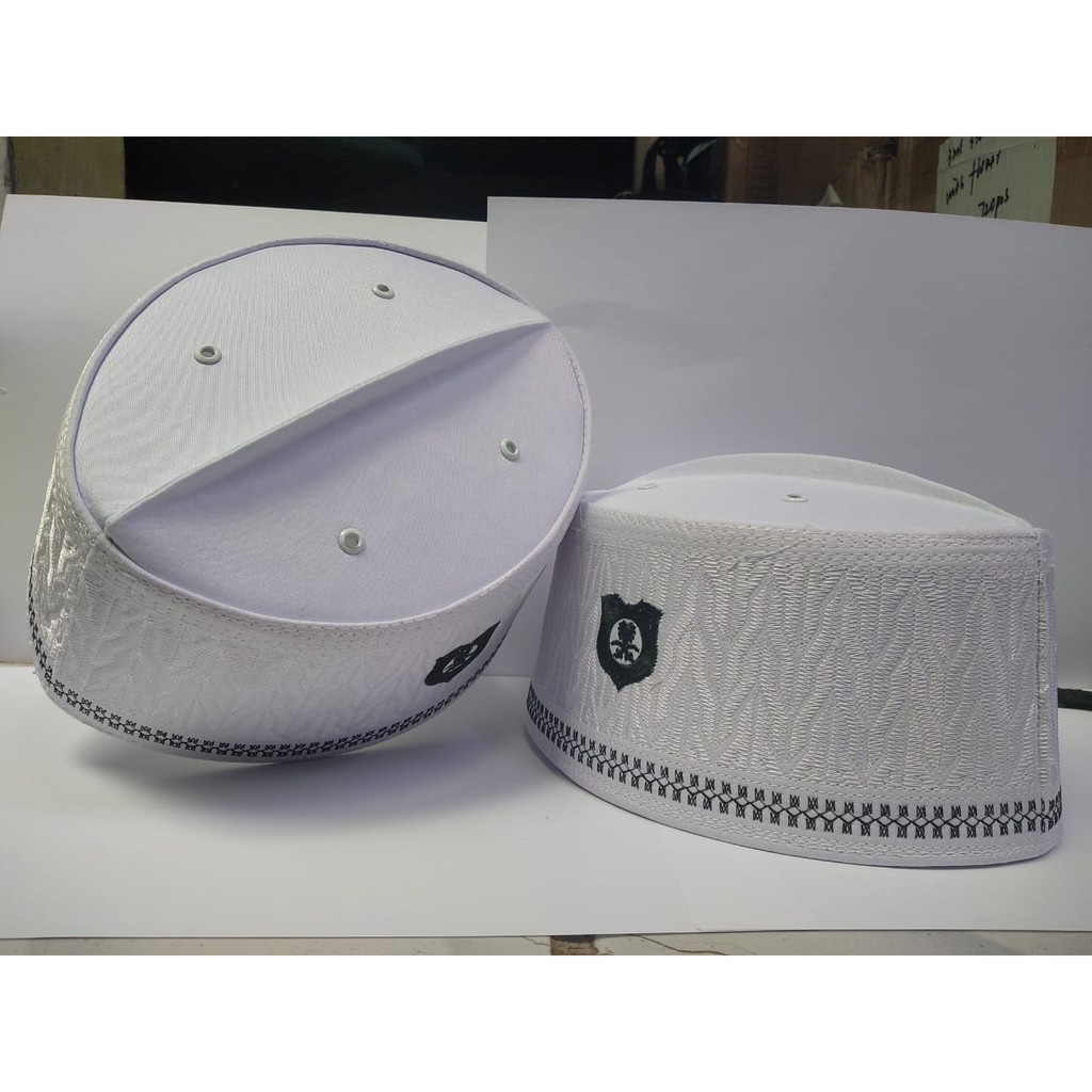 Peci Kopiah Assagofah Putih / peci asagofah / peci assaqofah