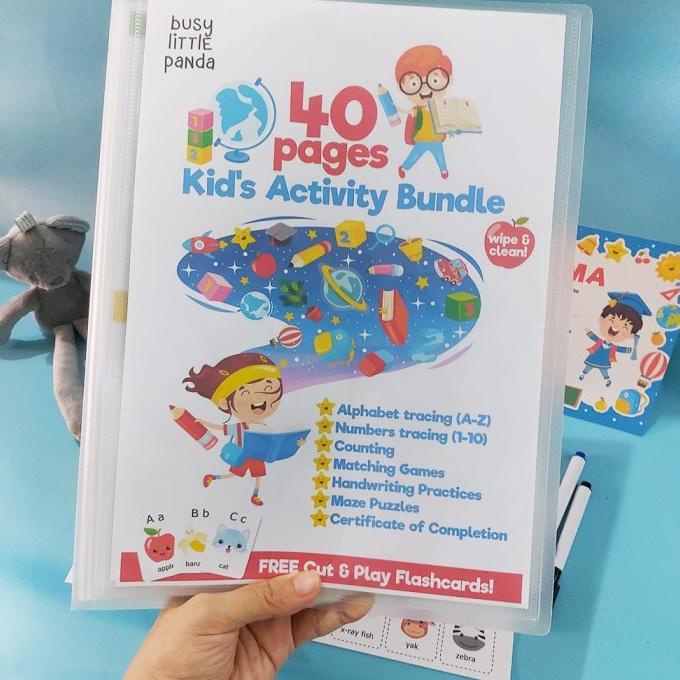 

Buku Aktivitas Busy Activity Book Anak Preschool Busy Little Panda