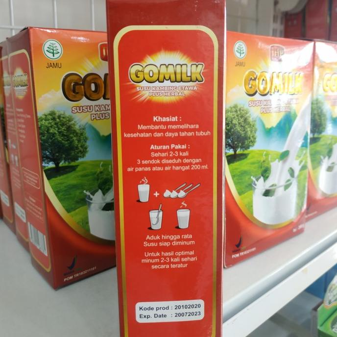 

Susu kambing etawa gomilk plus herbal paket 10 bok promo usr01