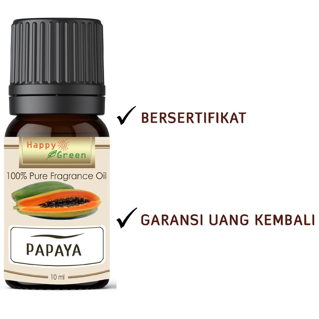 Happy Green Pepaya Fragrance Oil - Minyak Aroma Wangi Papaya