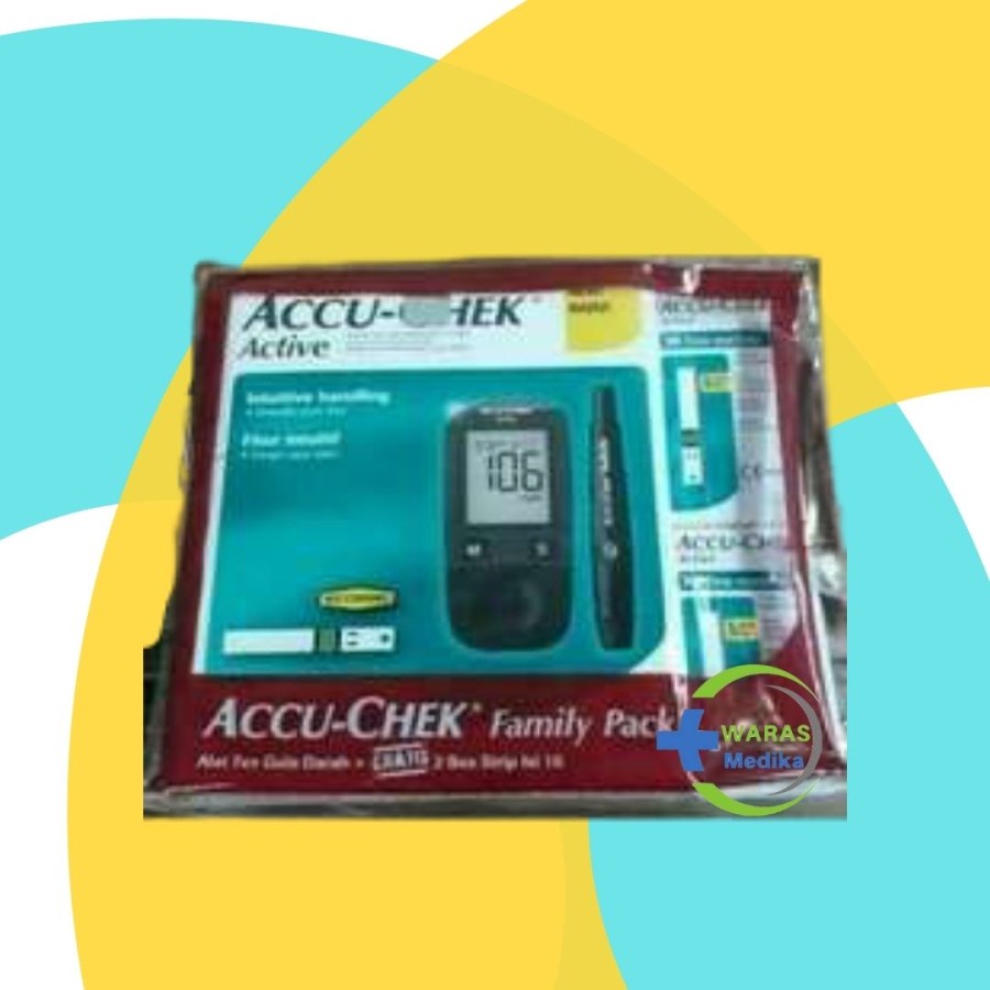 Alat Accu Check active/ alat cek gula darah meter