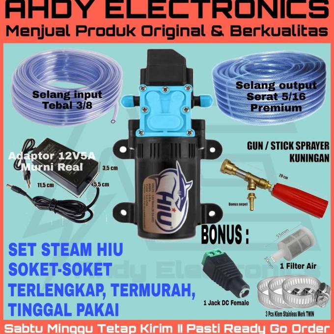 Alat Cuci Motor Mobil Ac Lengkap Steam Motor Mobil Ac Mesin Steam-Hiu