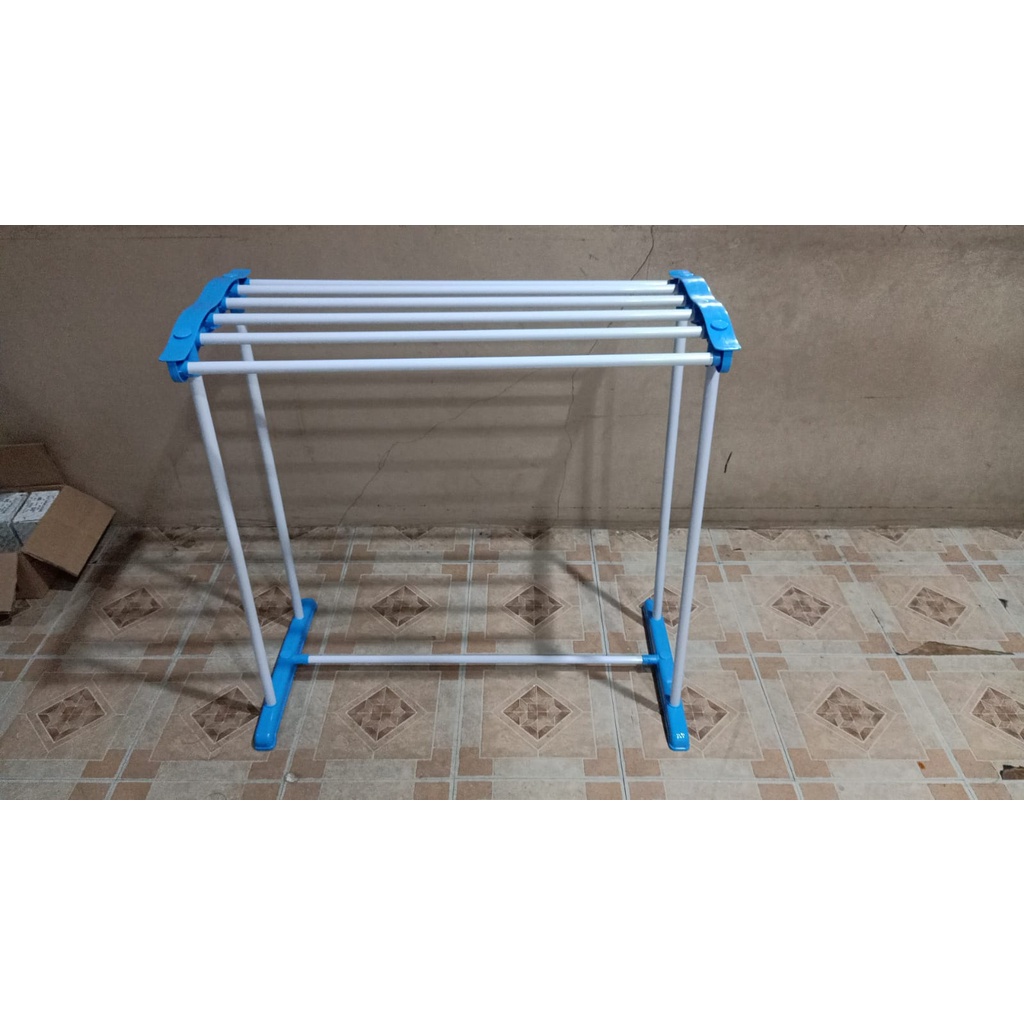 Jemuran Handuk 6 Pipa / Rak Handuk 6667 / Jemuran Handuk Aluminium Kekinian